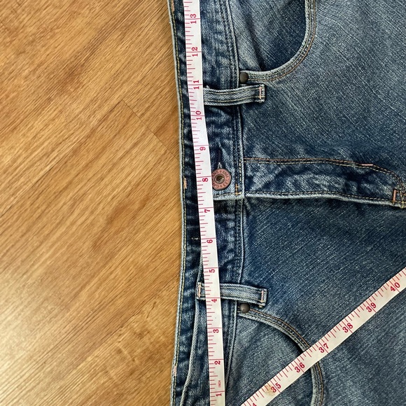 Vintage gap denim skirt, no label. - Picture 4 of 5